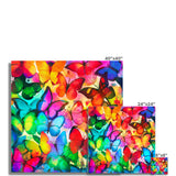 Colorful Butterflies Rolled Canvas