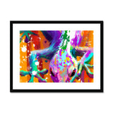 Rainbow Lizard Framed & Mounted Print