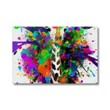 Rainbow Giraffe Eco Canvas