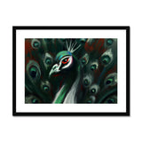 Peacock Framed & Mounted Print