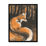 Fox in Forrest Framed Print