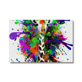 Rainbow Giraffe Eco Canvas