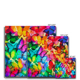 Colorful Butterflies Eco Canvas