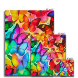 Colorful Butterflies Canvas