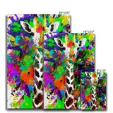 Rainbow Giraffe Eco Canvas