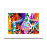 Rainbow Lizard Framed & Mounted Print