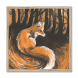 Fox in Forrest Framed Print