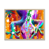 Rainbow Lizard Framed Print