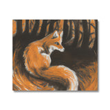 Fox in Forrest Canvas