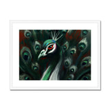 Peacock Framed & Mounted Print