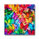 Colorful Butterflies Eco Canvas