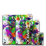 Rainbow Giraffe Eco Canvas