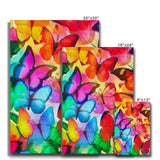 Colorful Butterflies Eco Canvas