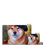 Artist Shiba Inu Wall Art Poster