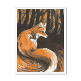 Fox in Forrest Framed Print