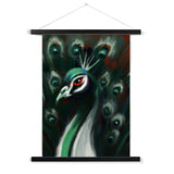 Peacock Fine Art Print with Hanger