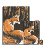 Fox in Forrest Rolled Eco Canvas