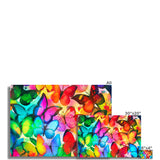 Colorful Butterflies Rolled Eco Canvas