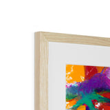 Rainbow Lizard Framed & Mounted Print