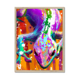 Rainbow Lizard Framed Print