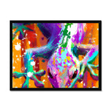 Rainbow Lizard Framed Print