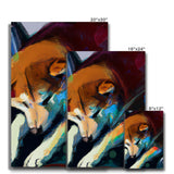 Shiba Inu in Labortary Eco Canvas