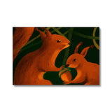 Squirrels in Forrest Eco Canvas